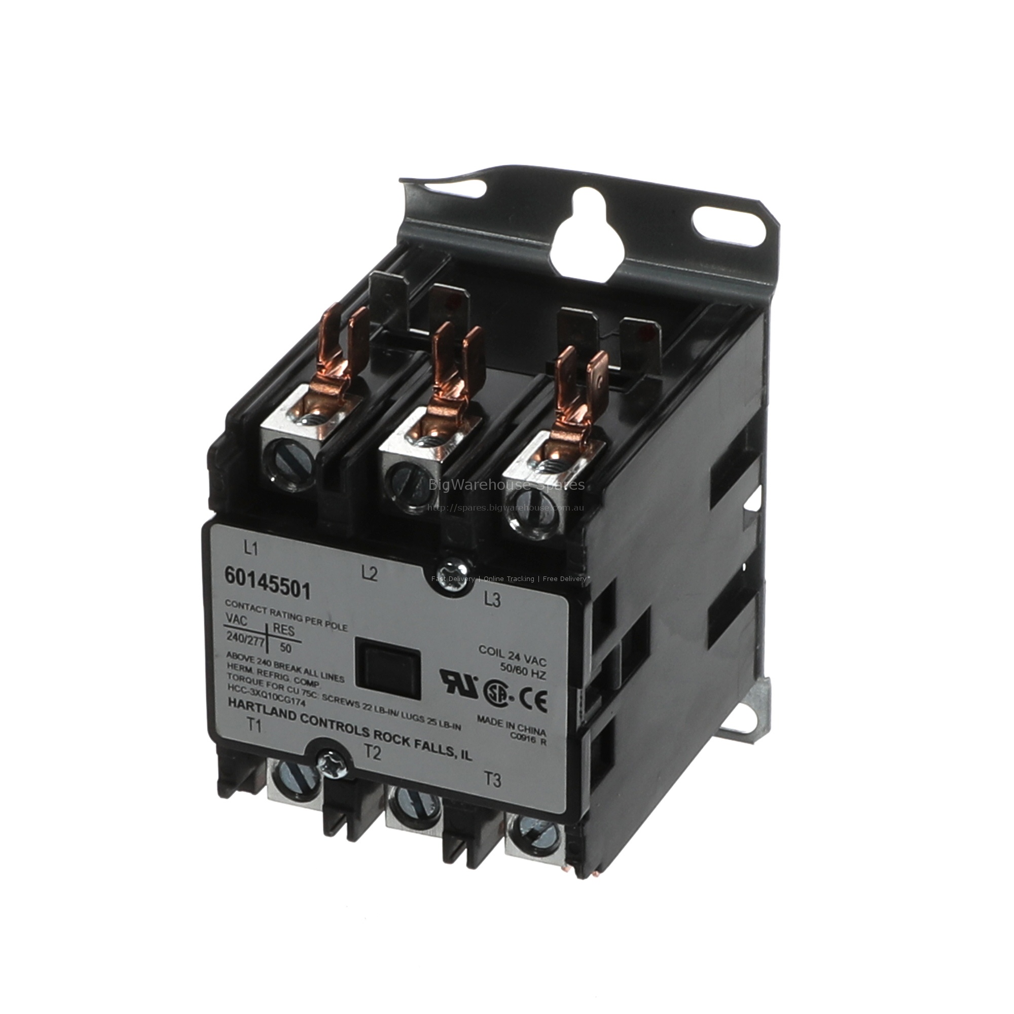 CONTACTOR 3 PHASE 50AMP - USED ON E400 AND E500