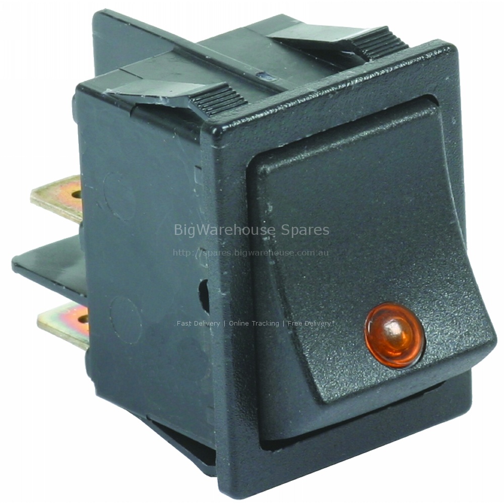 ROCKER SWITCH SPST 24 VAC E400/E500 FRY