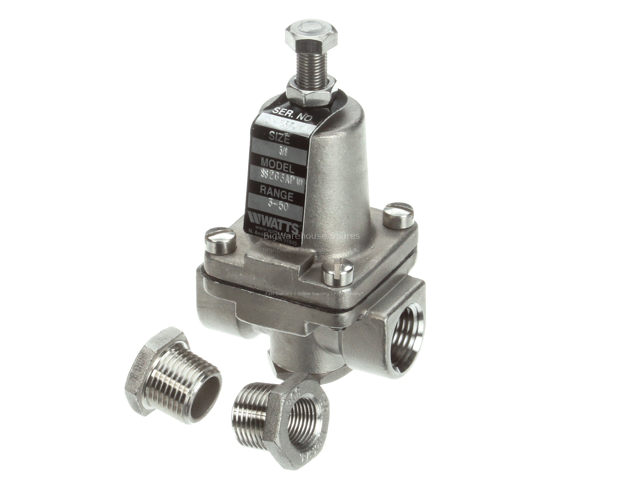 REG;WATER 3-50 PSI