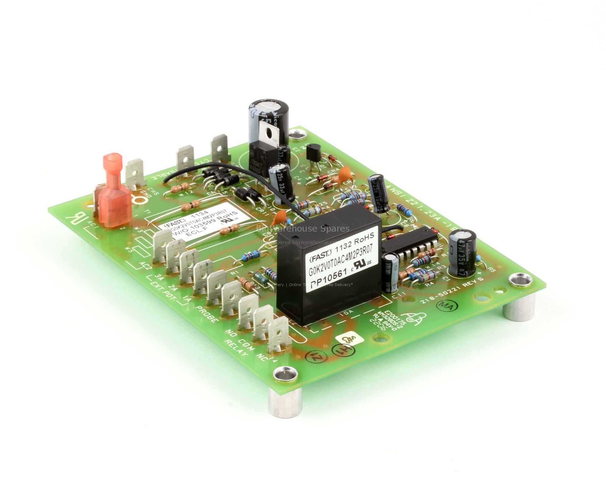 BOARD; TEMERATURE CONTROL 24VAC GO ON-8;