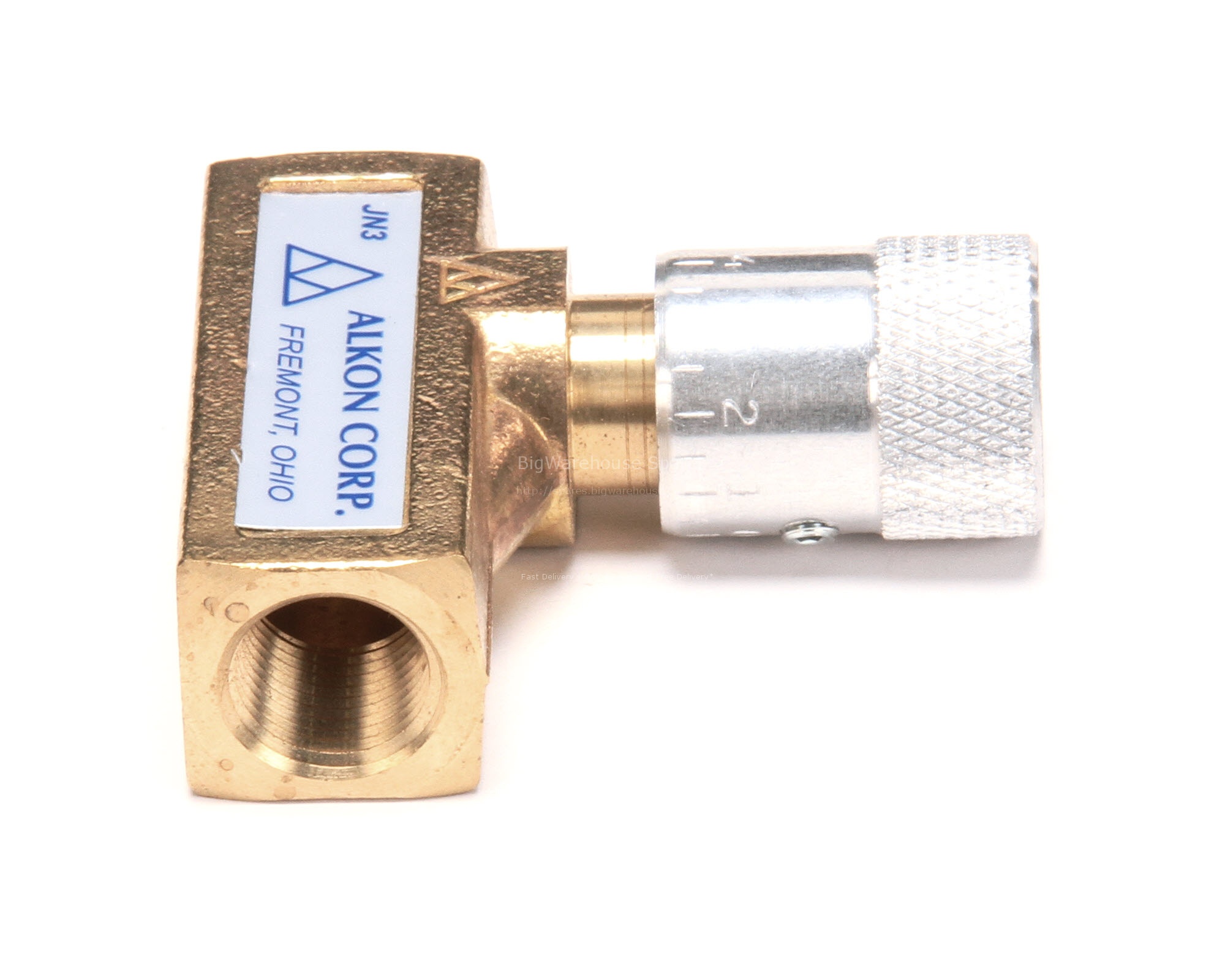 VALVE;WATER 3/8 NEEDLE BRASS