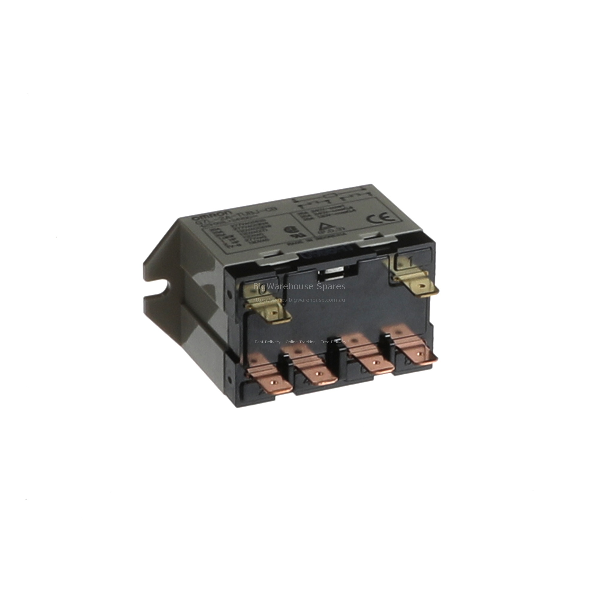 RELAY DPST 24VDC; 30A;AG14 FULL H/D GREY