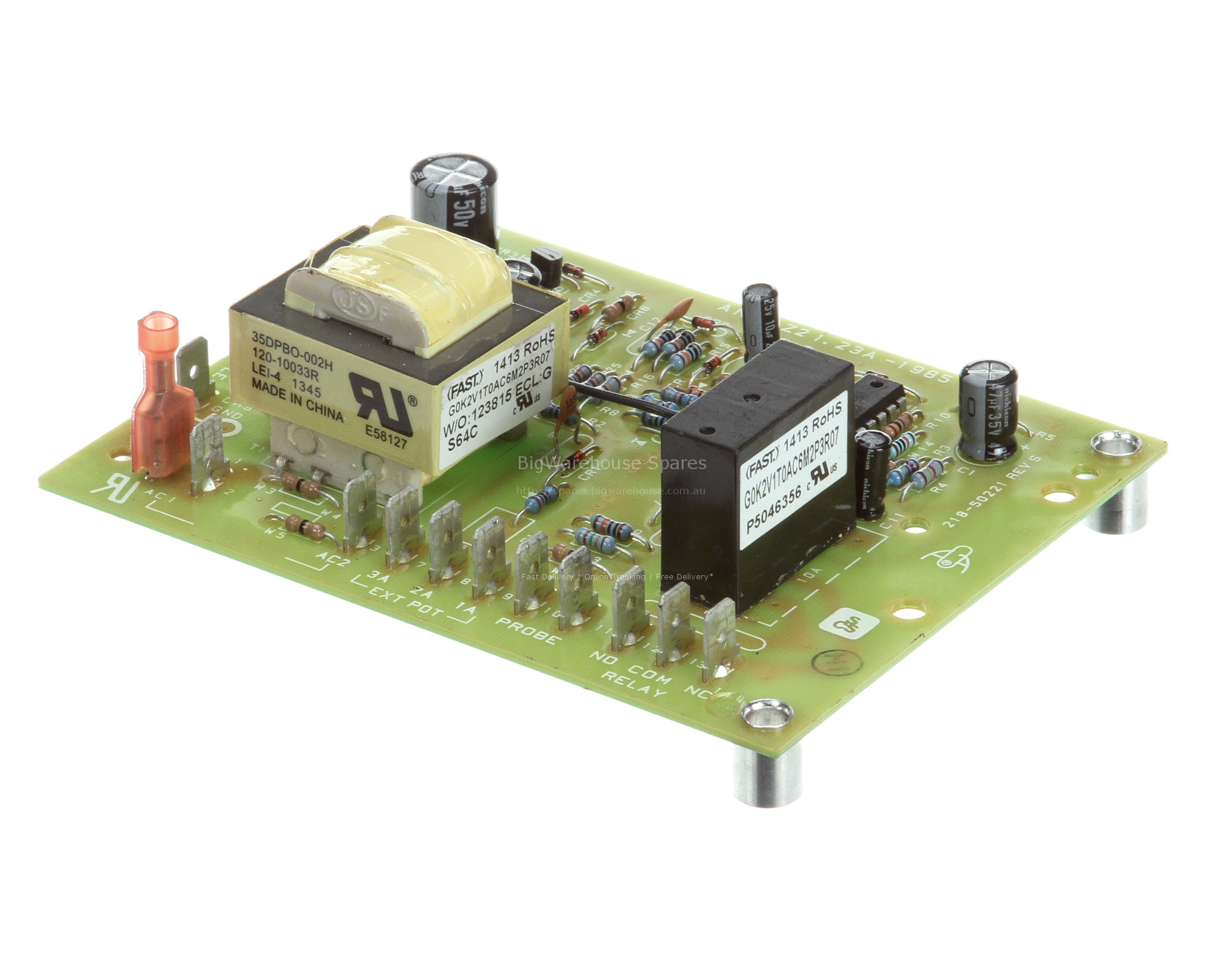 TEMPERATURE CONTROL MODULE -GREEN - WITH