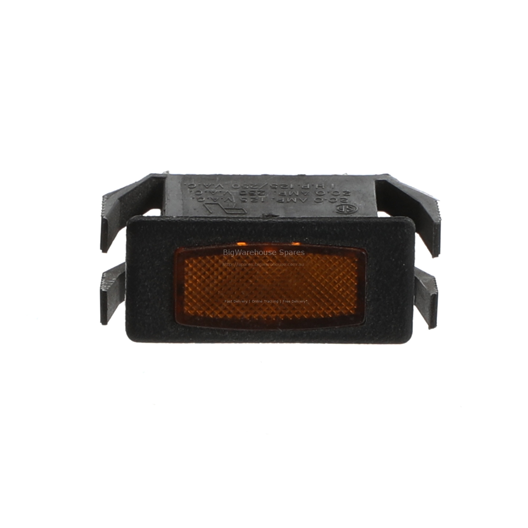 LIGHT AMBER RECTANGULAR 24V