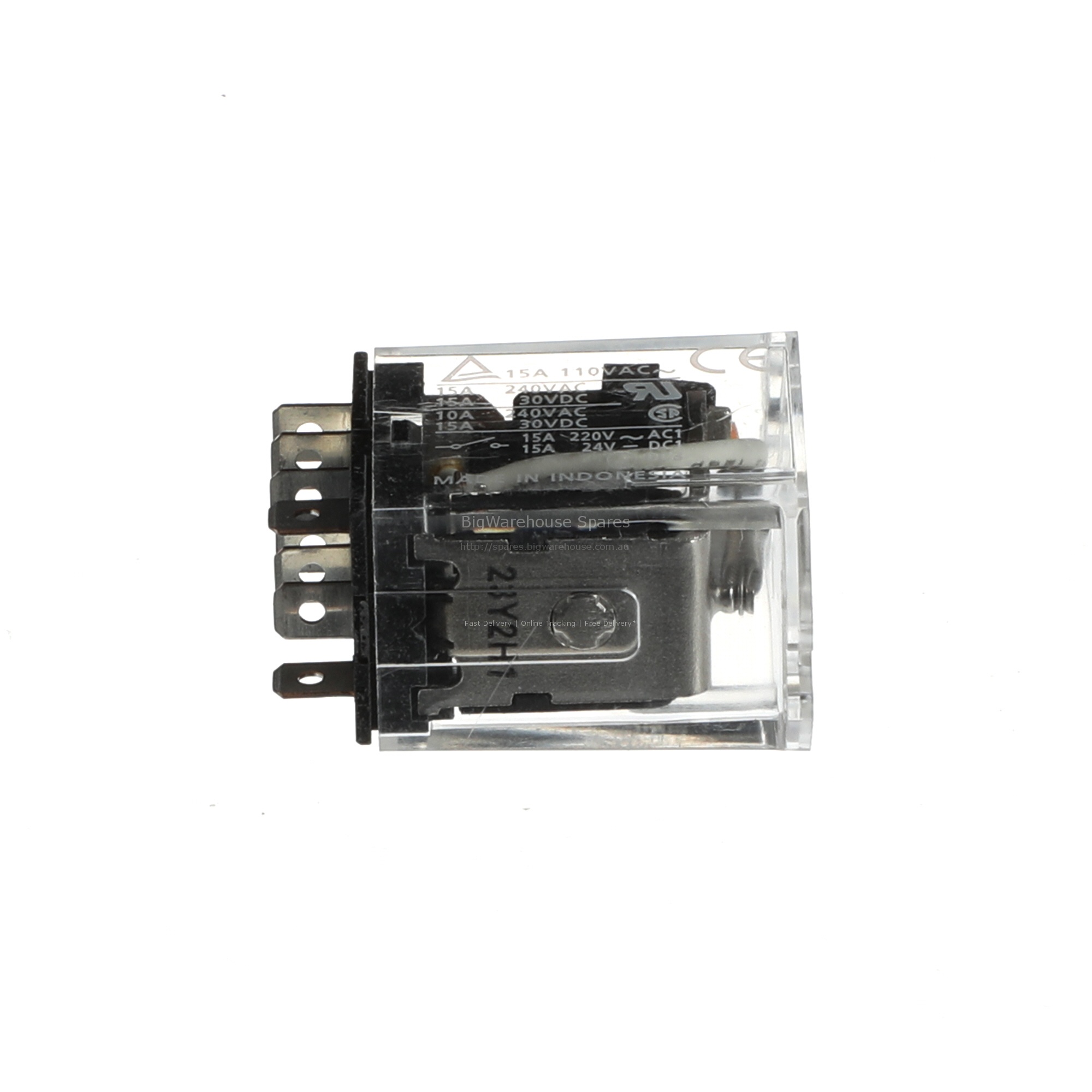 SPDT 24VAC RELAY WITH MOUNTING TABS