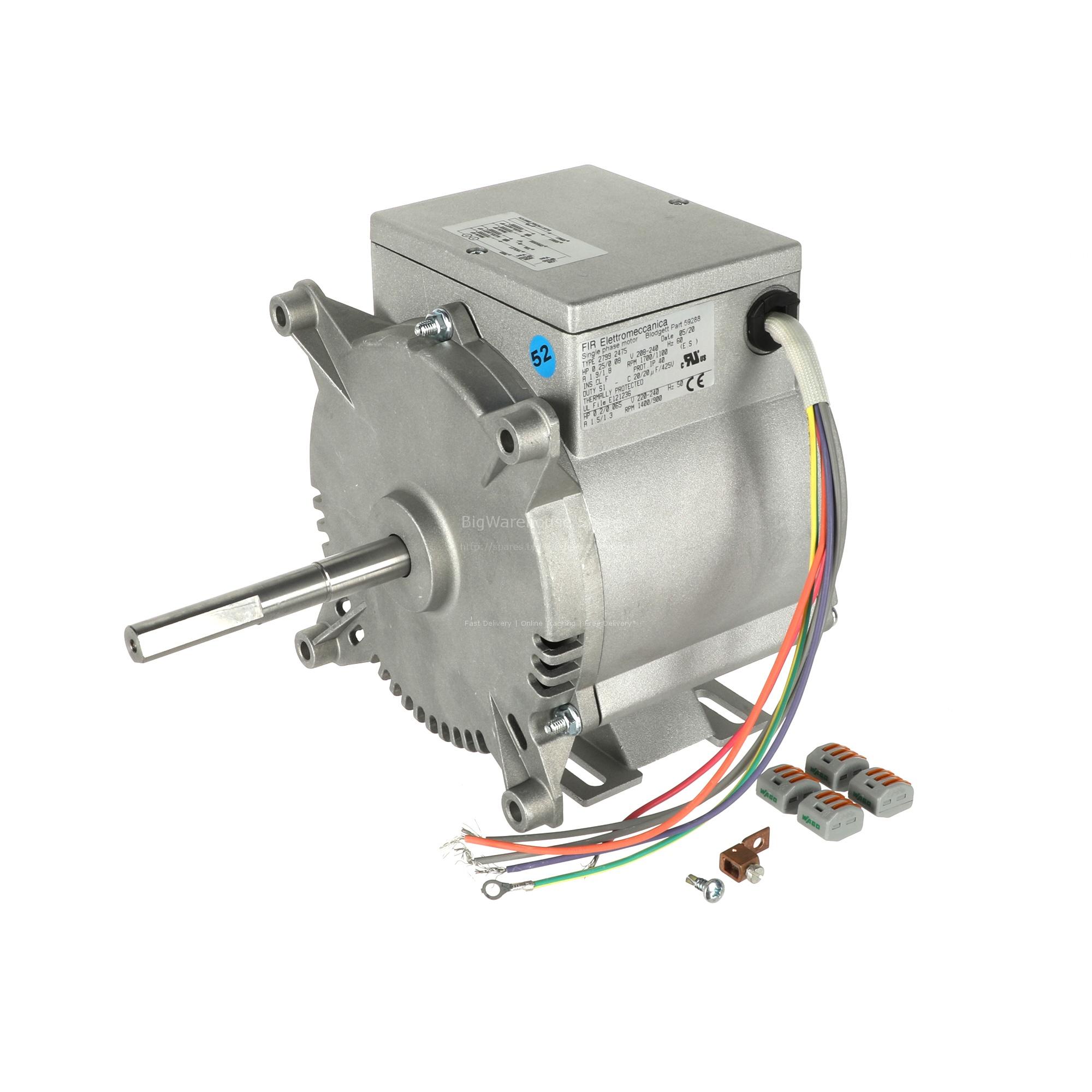 MOTOR 2 SPEED FOR CTB 240V