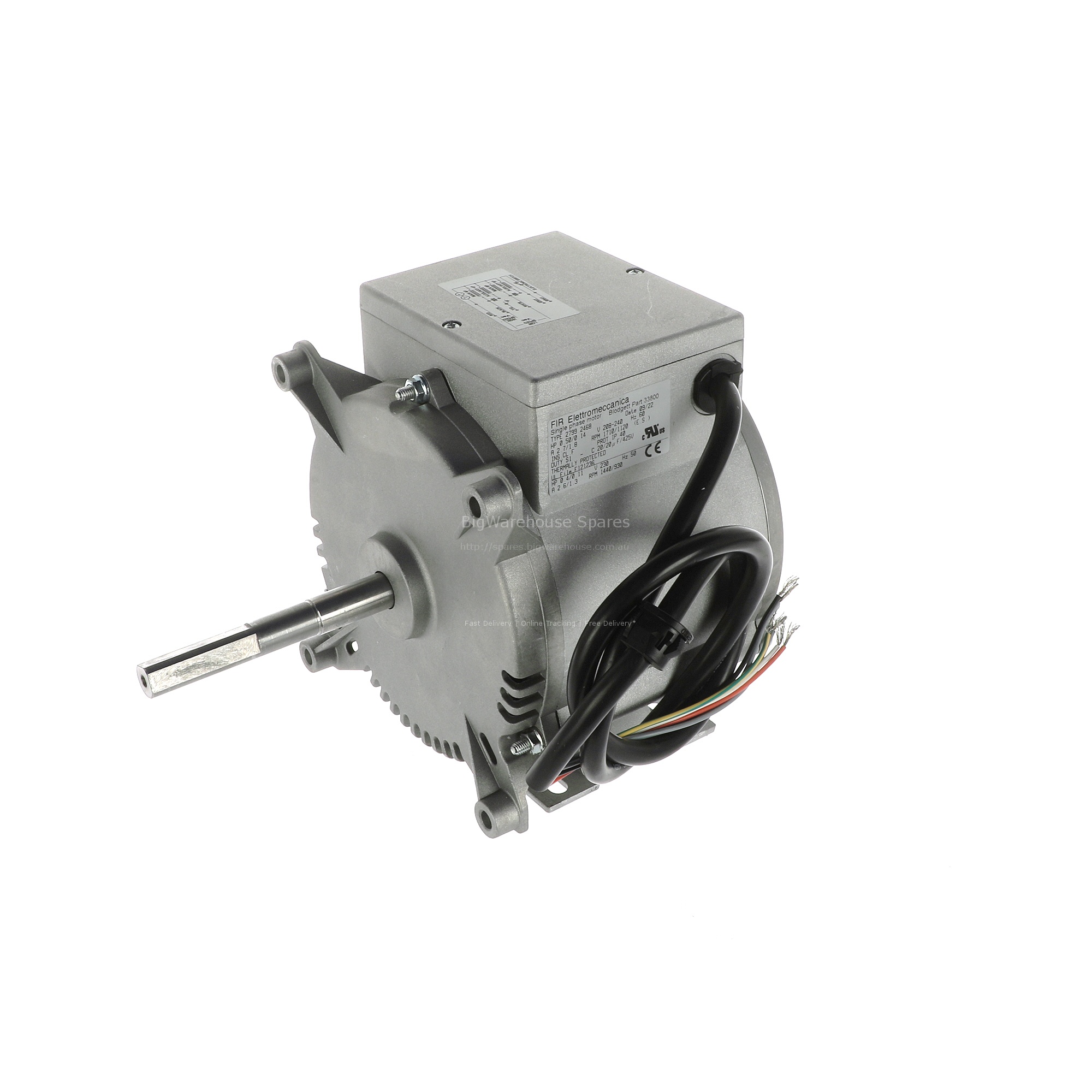 MOTOR 230V 2SP 1/3HP