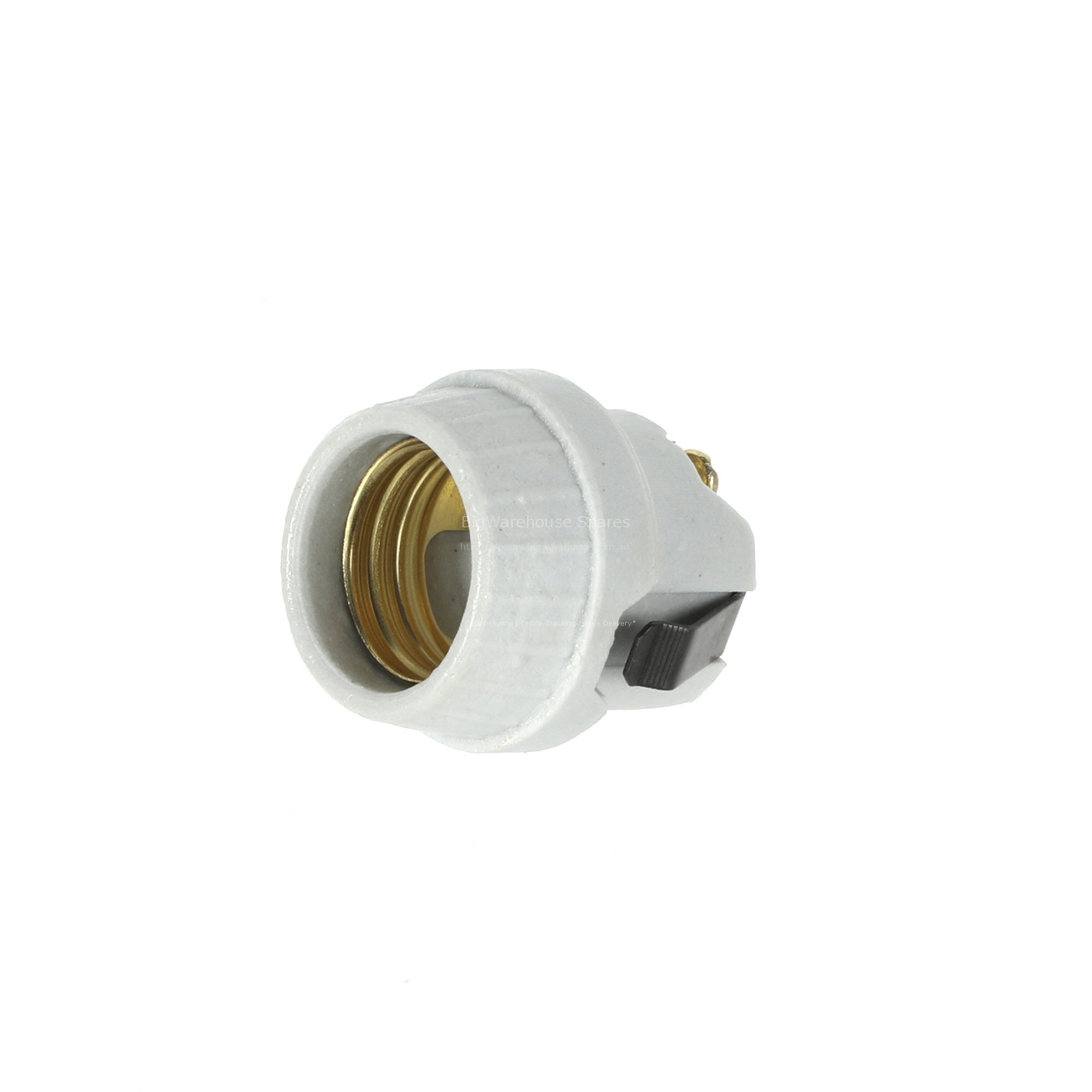 Nickle Plated Lamp Socket - Interior