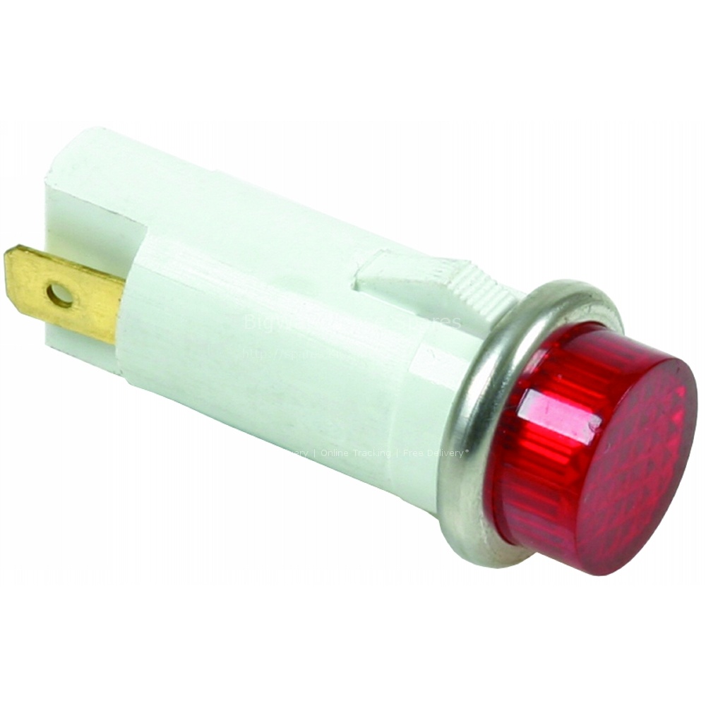 LIGHT INDICATOR RED ROUND 125V