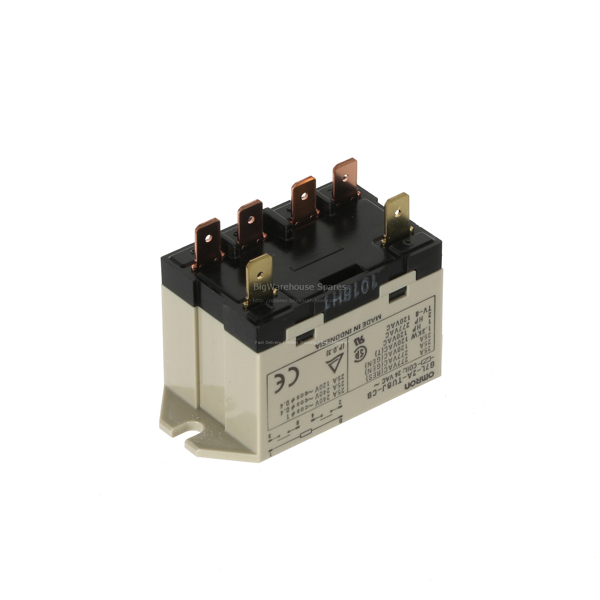 RELAY; DPST 25A 24V