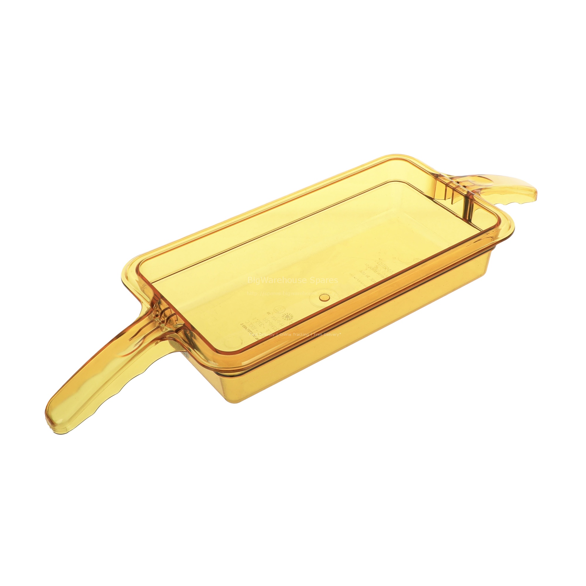 Single Handle Gastronorm Tray Amber