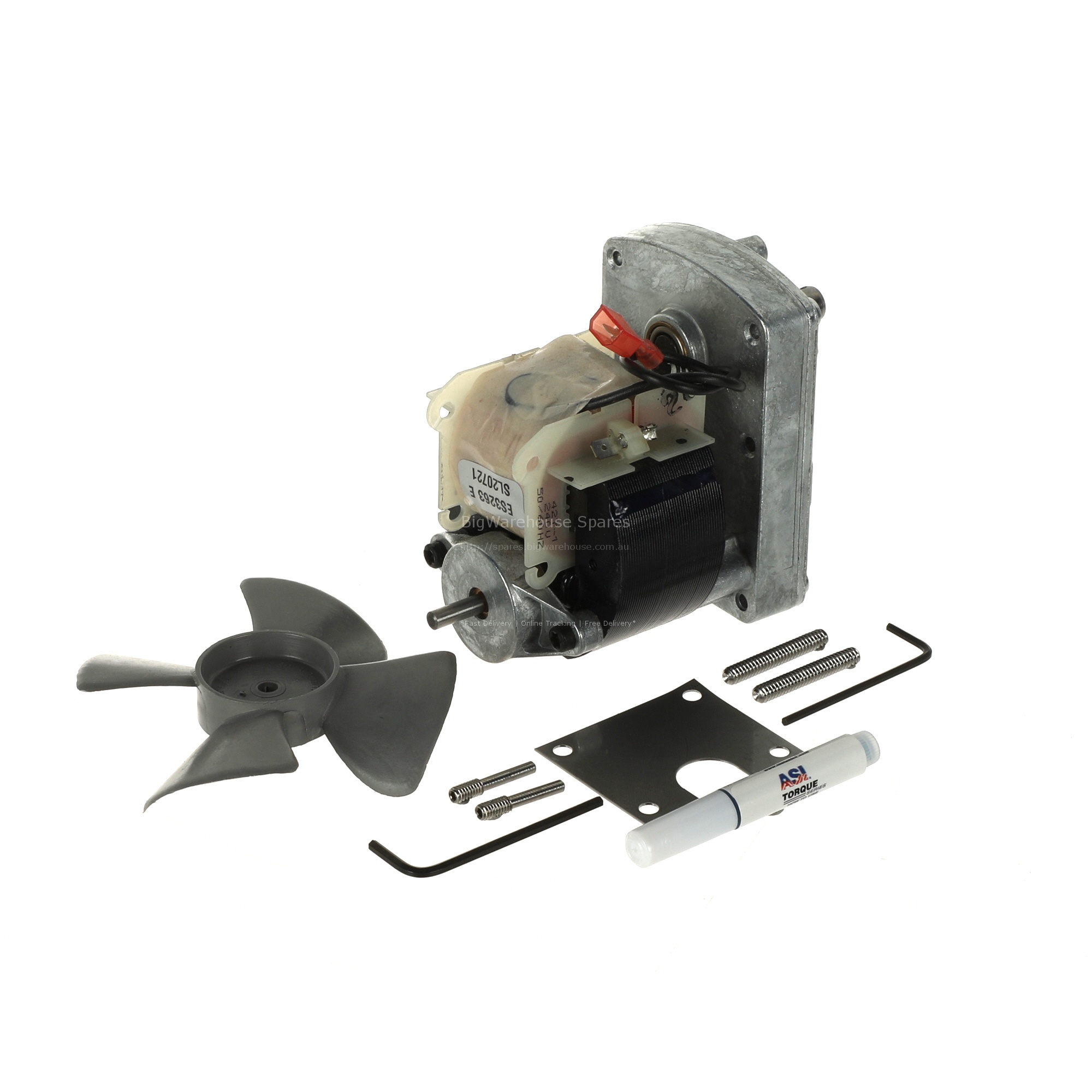 Gearmotor Kit, 9 Second, 240V, 50HZ