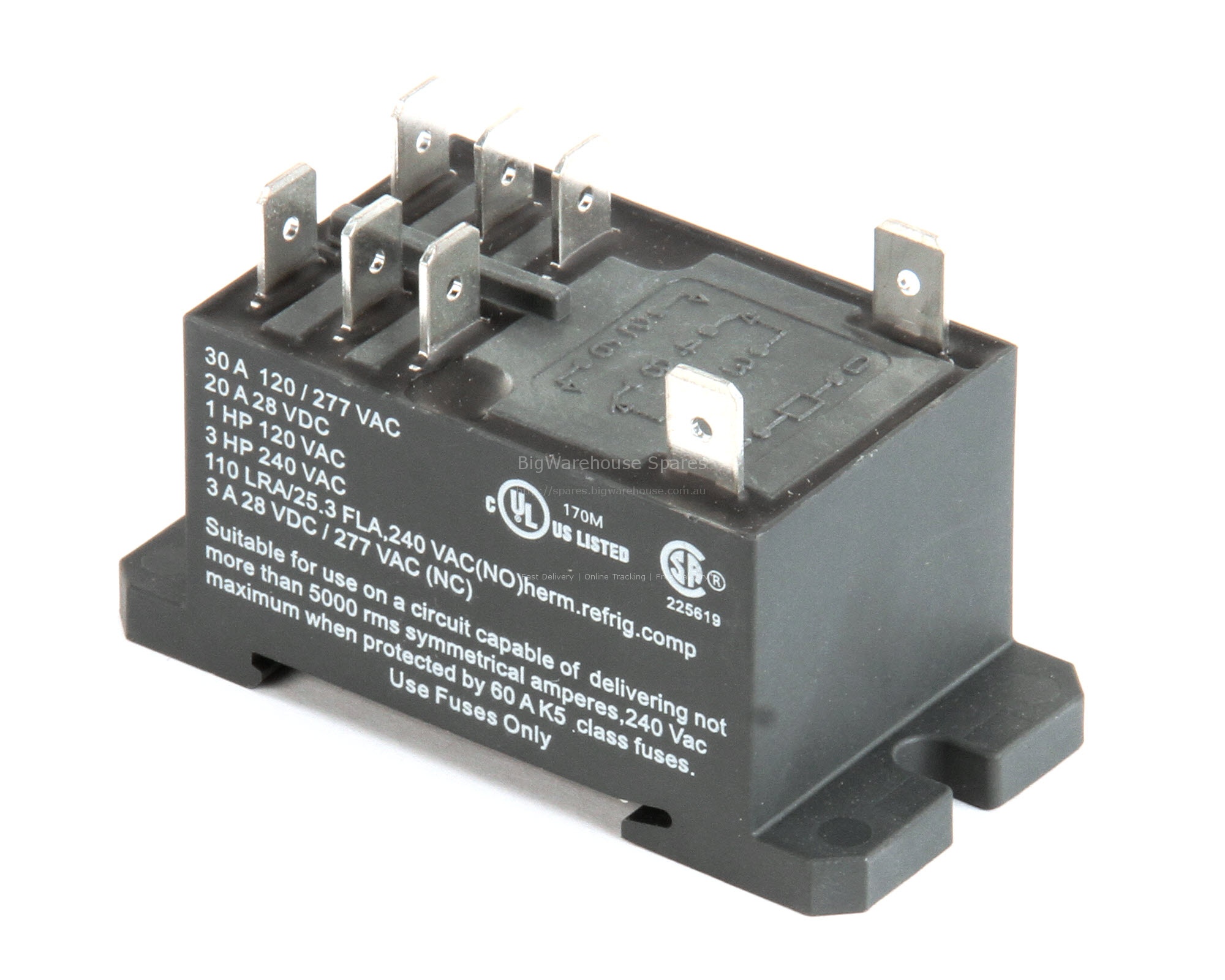 Relay - Sealed - 2P - Dt - 30Amp - Class F - Ul - Ce