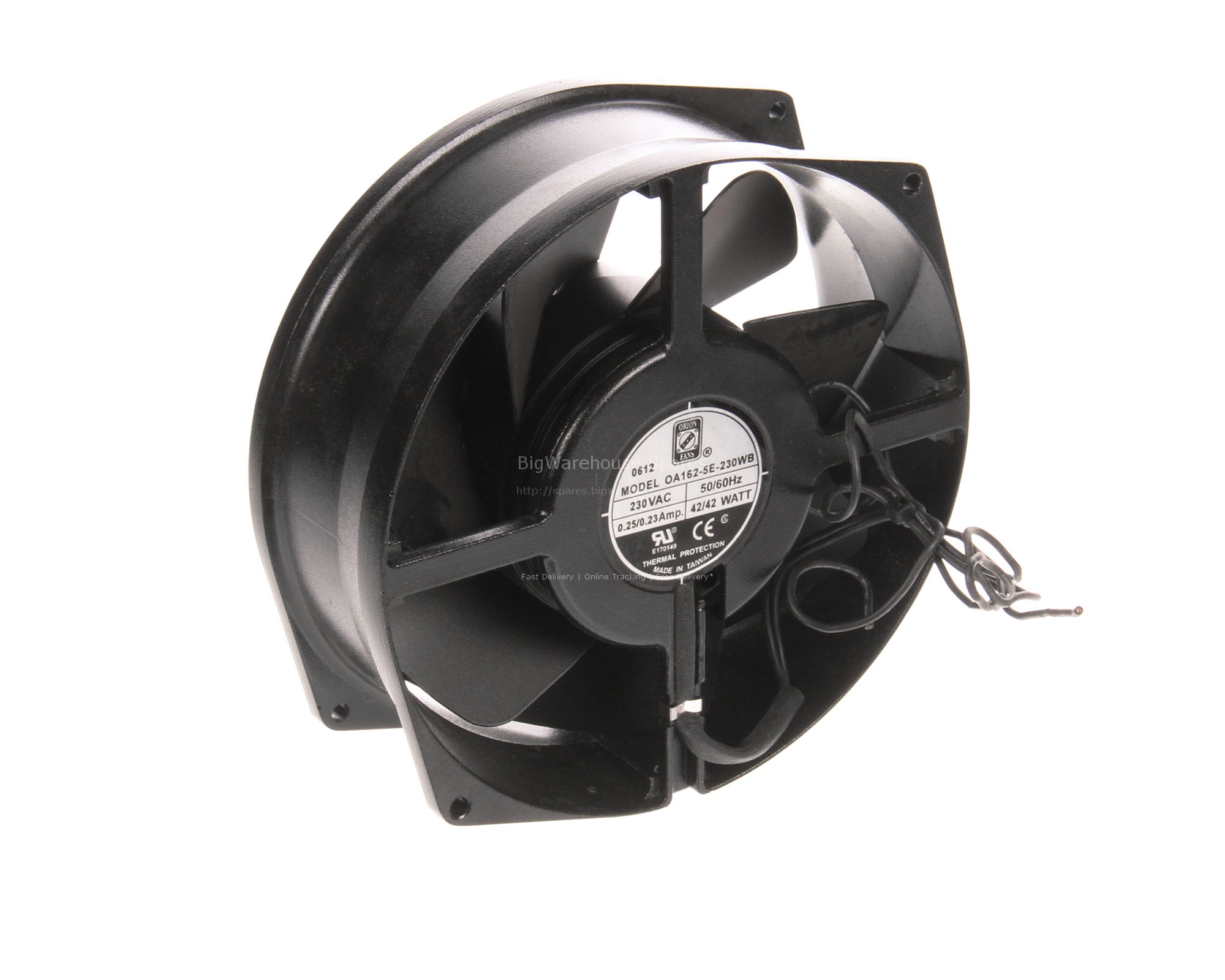 Fan - Cooling - Orion - 230Vac (Dual Fan Config.)