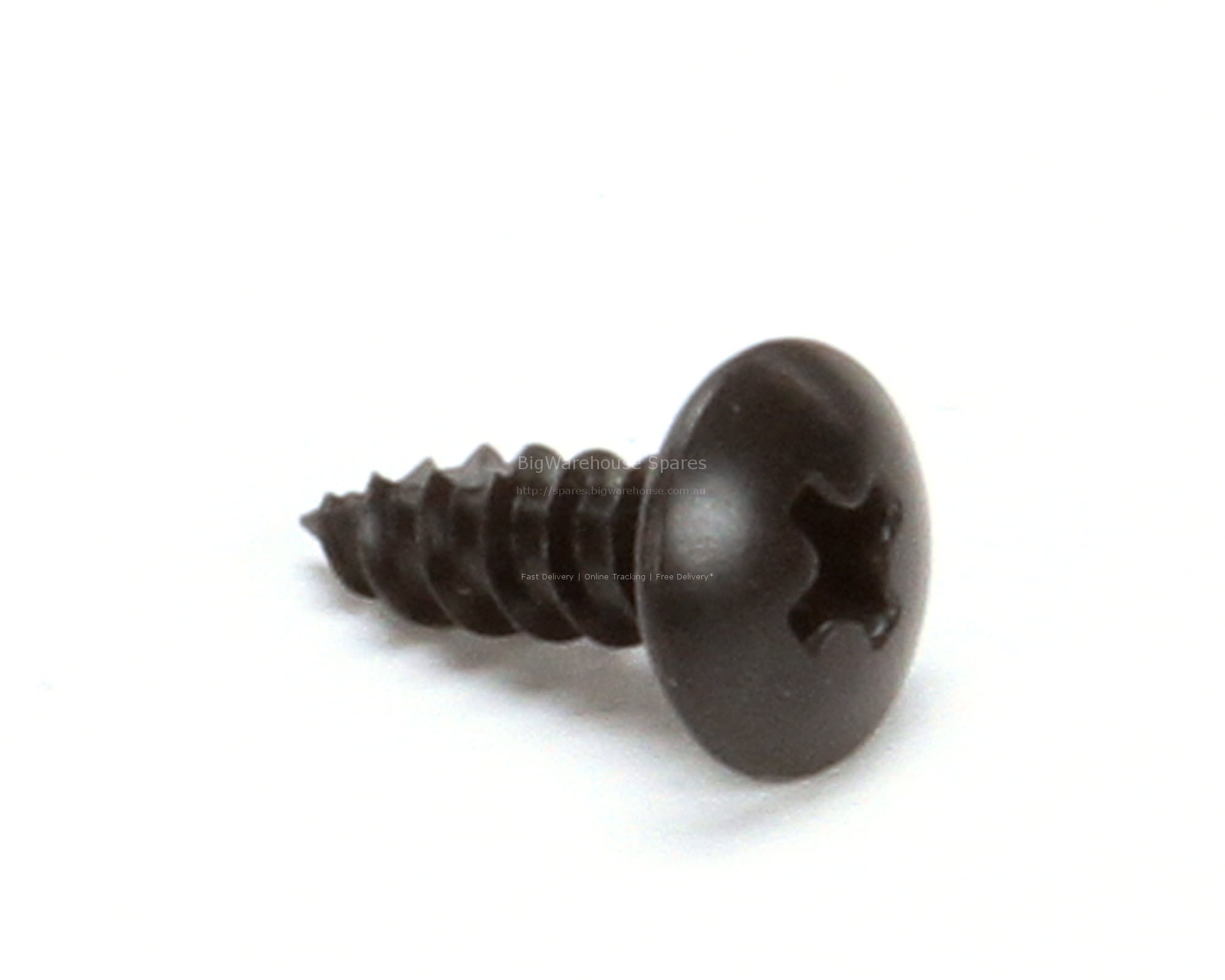 Black Oxide Plate Screw #8 Ser - Ph