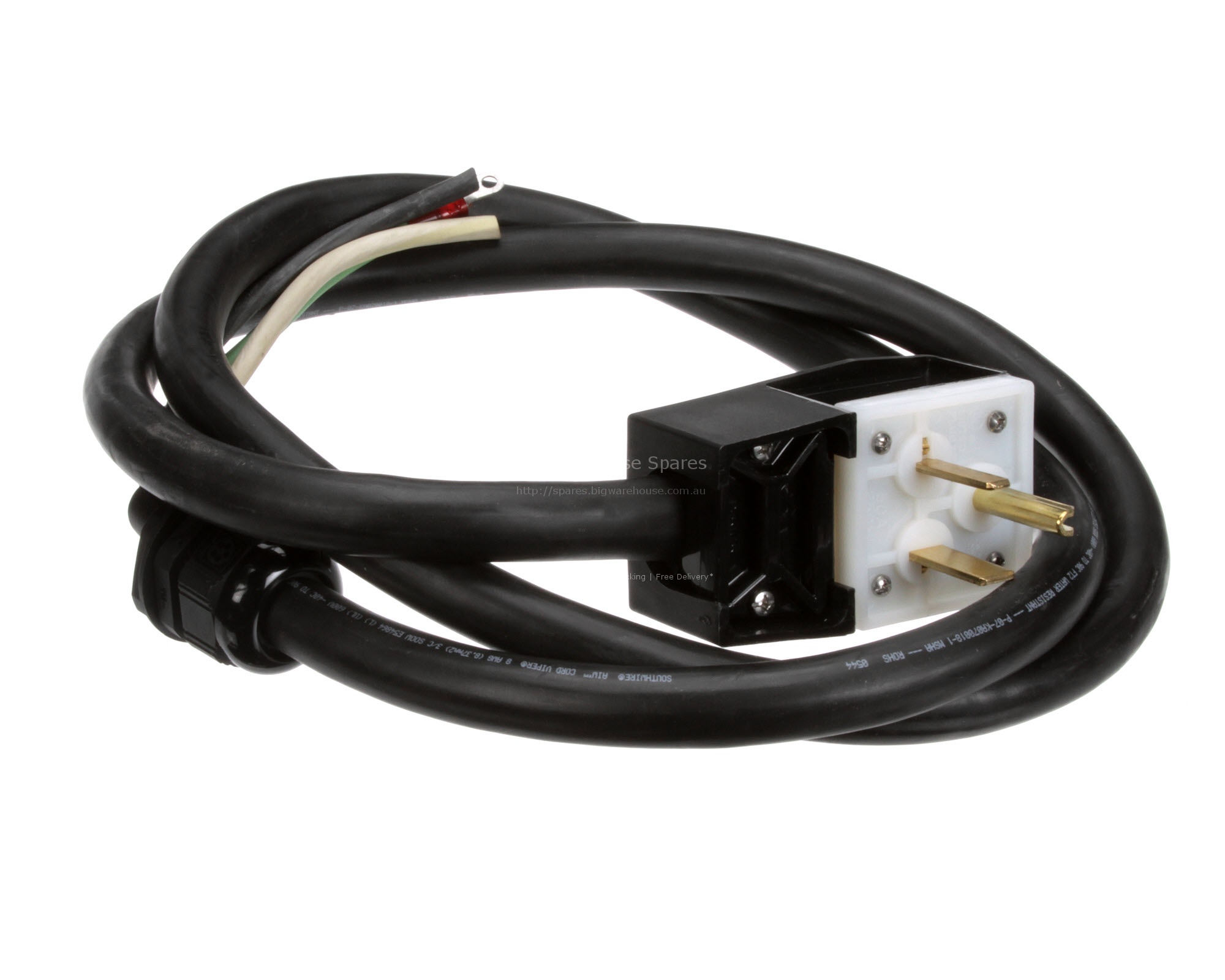 Cord - Power - 50A - 8/3 - Soow - Nema W/Strain Relief