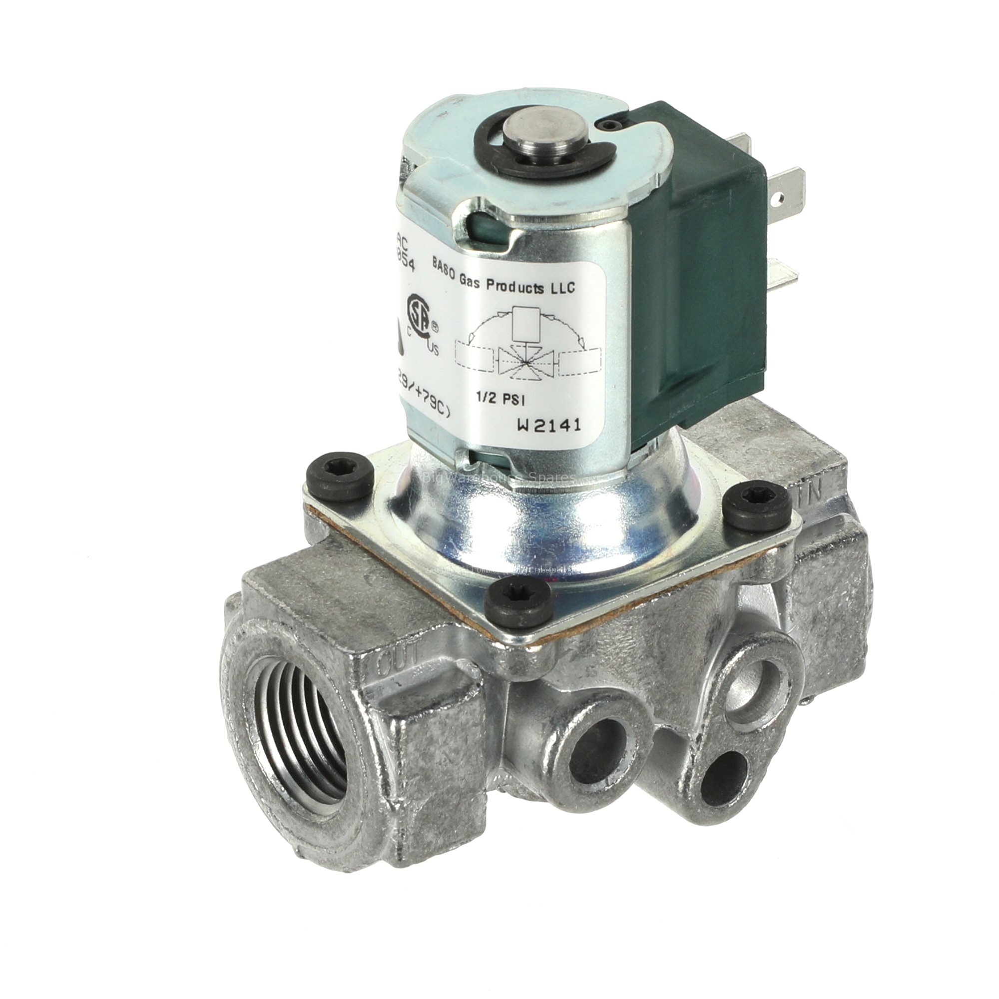 Solenoid Valve, 24V, 50/60HZ, 1/2