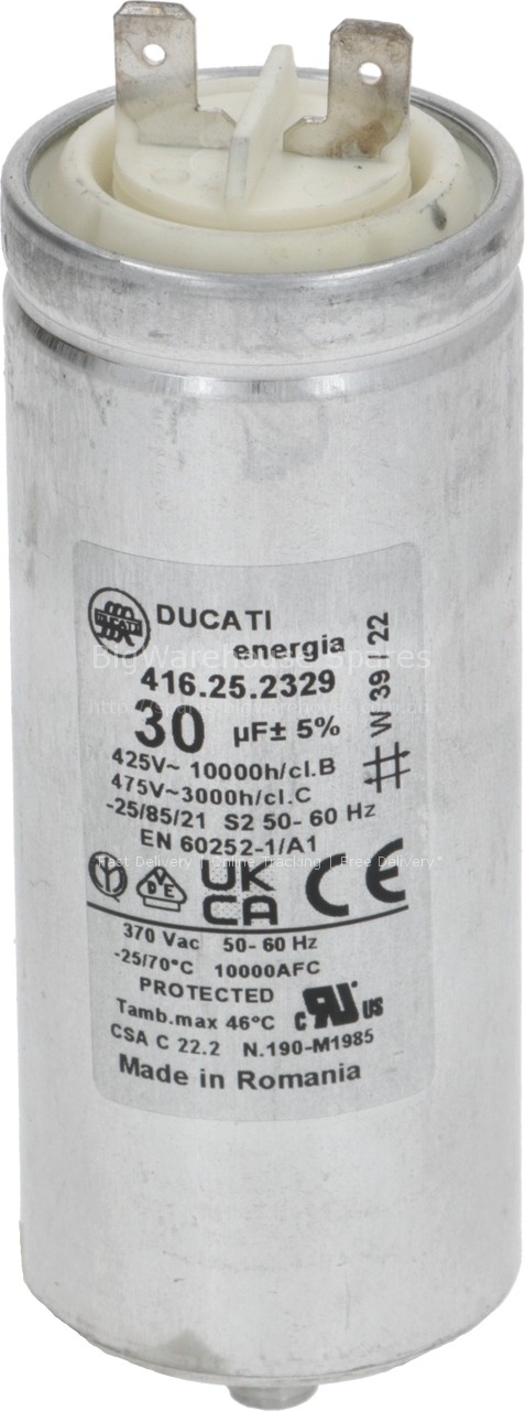 CAPACITOR 30?F 400/450V CLASSE S2