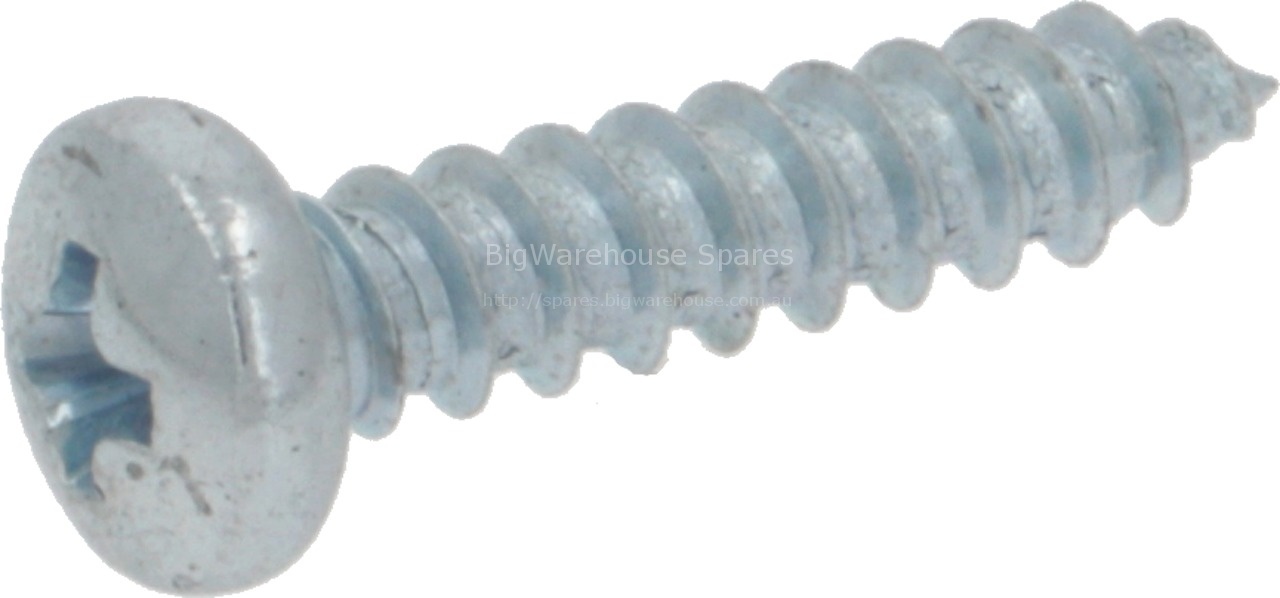 SELF-TAPPING CYLINDRICAL SCREW 2.9X9.5 GALVANISED