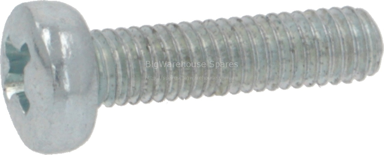 SCREW 3X12 - M3 TC GALVANISED CROSS