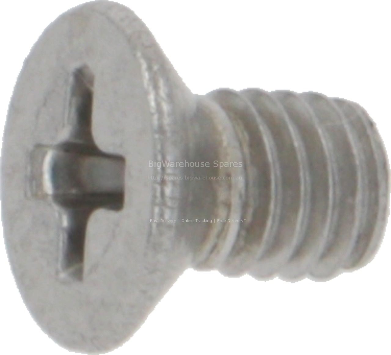 SCREW 3X5 TSPC(+) ST./STEEL SLOTTED FLAT T.C.