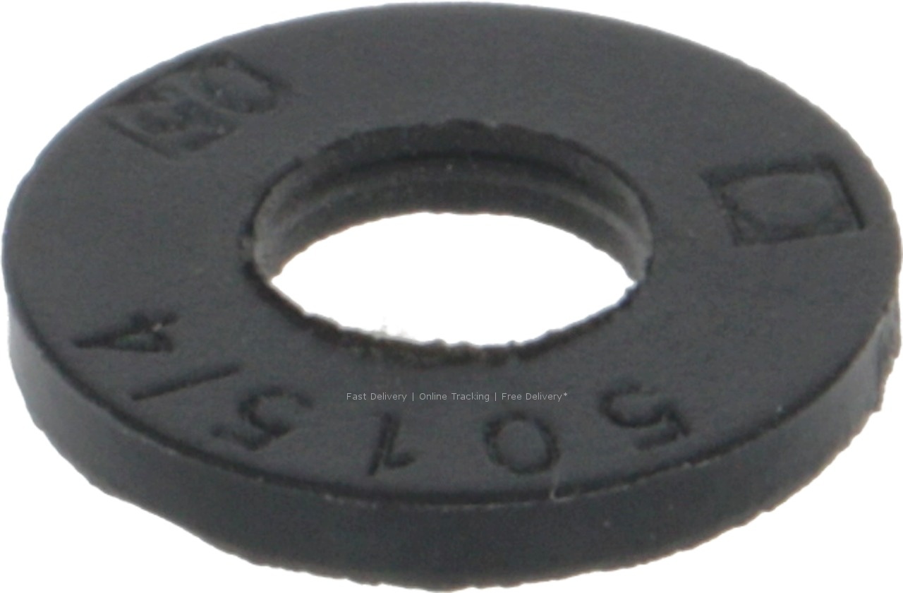 WASHER 4.3X10 H1 NYLON BLACK