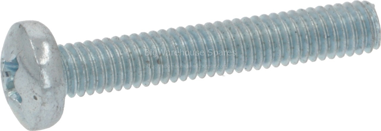 SCREW 4X25 CYLINDRICAL GALVANISED