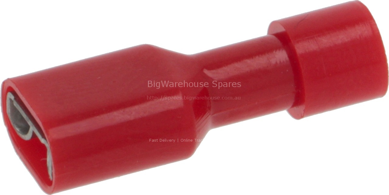 FASTON COVERED RF-F608-P RED