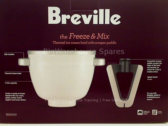 Genuie Breville Parts for the Scraper Mixer® Pro - BEM800