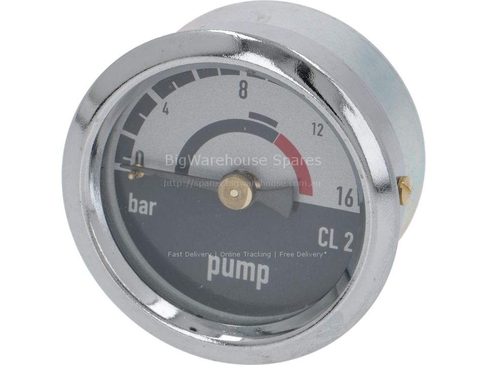 DALLA CORTE Components Pressure gauges pressure gauge for pump 43 mm 0 16  bar | BigWarehouse Spares