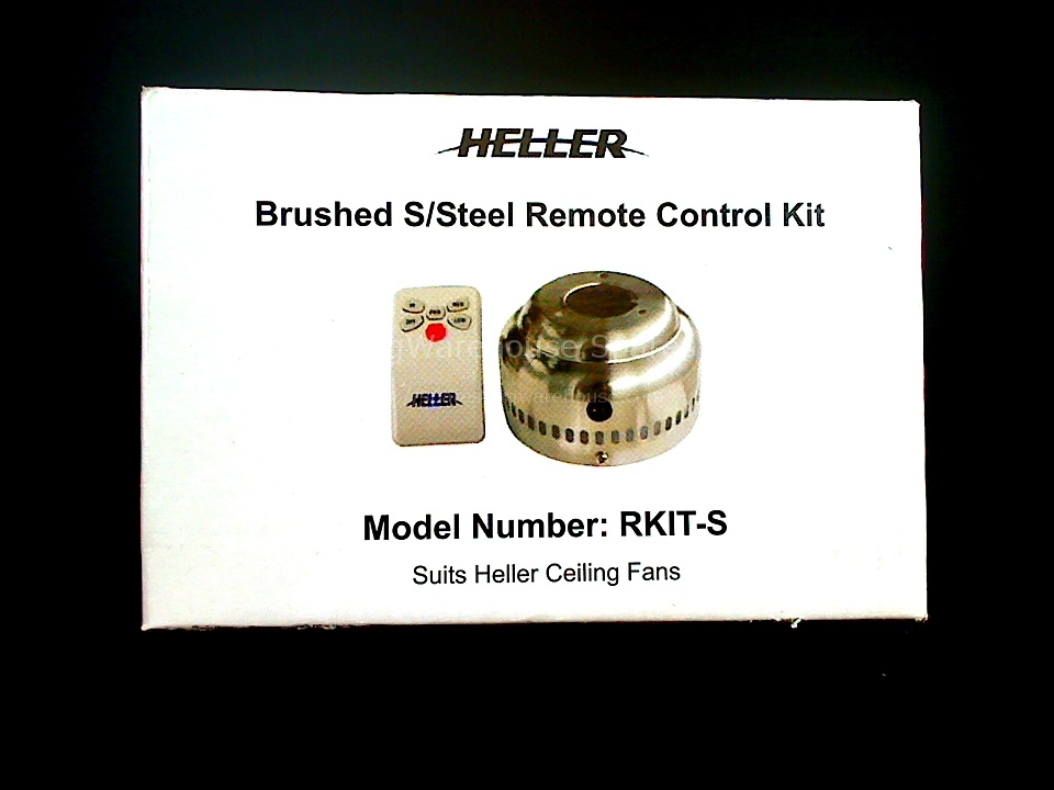 Heller Fan Rl110 2 Remote Ceiling And Lighting Controller Bigwarehouse Spares 1621979 Heller Rl110 2 Remote Ceiling Fan And Lighting Controller Brushed Chrome