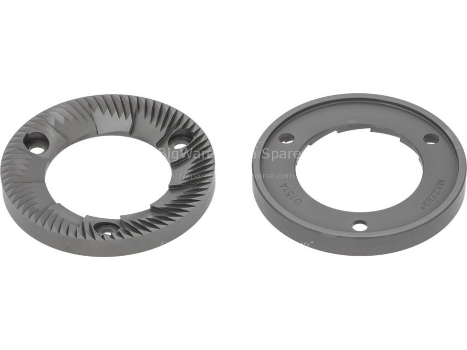 Mazzer Components Burrs grinding burrs pair mazzer 1 ph rh ...