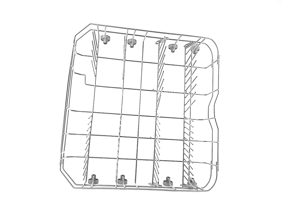 MIDEA Dishwasher WQP12-9231S LOWER BASKET INCLUDES ROLLERS