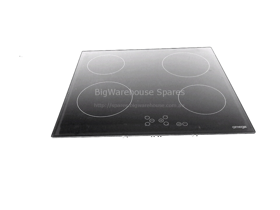 Omega Cooktop Oc64tz Ceramic Glass Assembly Slim Design