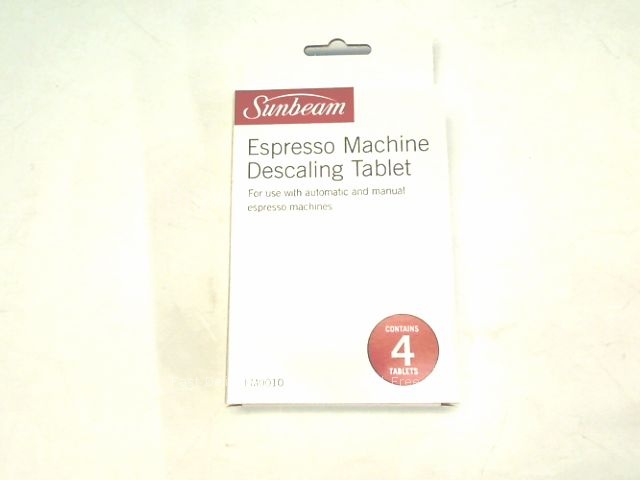 SUNBEAM COFFEE MACHINE EM8910 descaling 